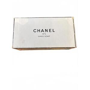 Original Genuine Chanel No 5 Set of 3 Hard Hand Soap Set New, Sealed, Hard Case